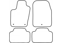 Car mats suitable for Jeep Grand Cherokee 2011-2014