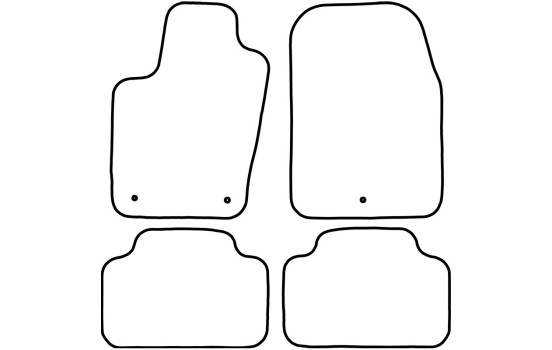 Car mats suitable for Jeep Grand Cherokee 2011-2014
