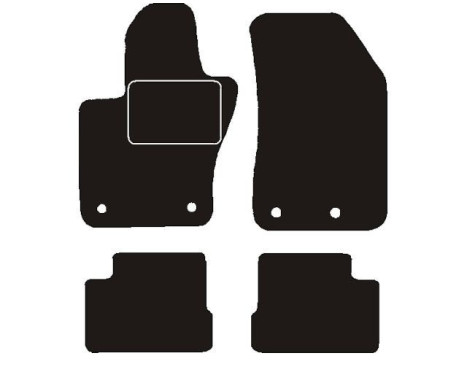 Car mats suitable for Jeep Renegade 2014 -