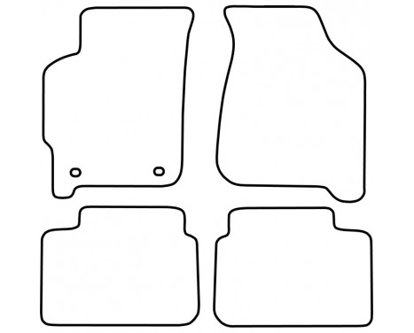 Car mats suitable for Kia Carens 2000-2002, Image 2