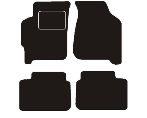 Car mats suitable for Kia Carens 2000 - 2002