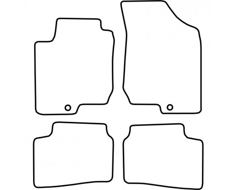 Car mats suitable for Kia Cee'd 2007-2012, Image 2