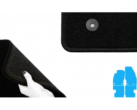 Car mats suitable for Kia Cee'd 2013- 4-piece, Image 5