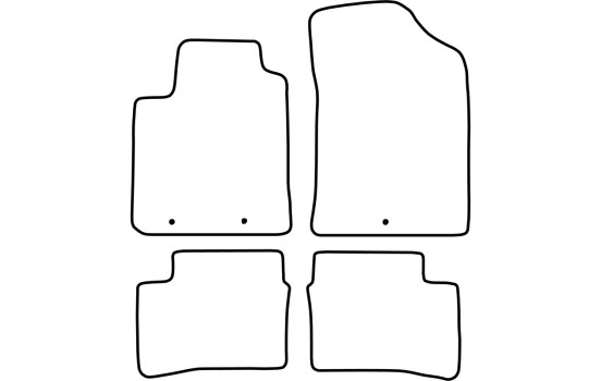 Car mats suitable for Kia Picanto 2011-2015, Image 2