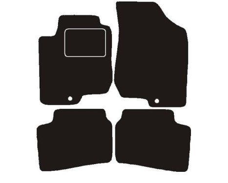 Car mats suitable for Kia Pro Cee'd 2007 -