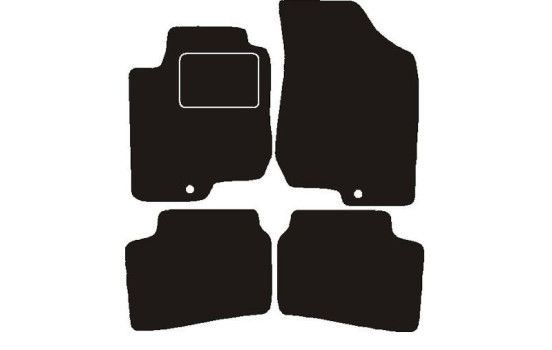 Car mats suitable for Kia Pro Cee'd 2007 -