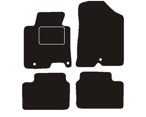 Car mats suitable for Kia Pro Cee'd 2012 -