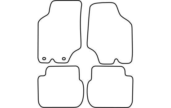 Car mats suitable for Kia Sephia 1994-2001, Image 2