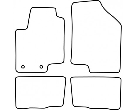 Car mats suitable for Kia Soul 2009-2011, Image 2