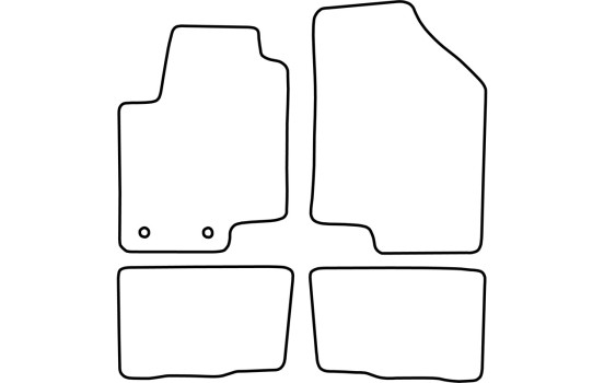 Car mats suitable for Kia Soul 2009-2011, Image 2