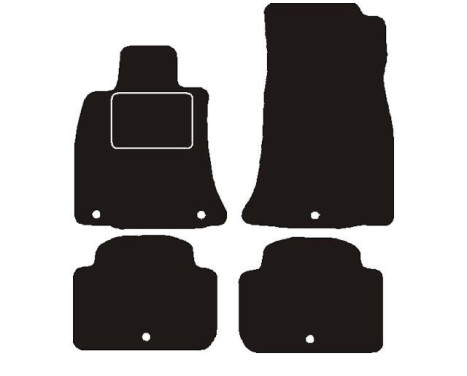 Car mats suitable for Kia Stinger 2017 -