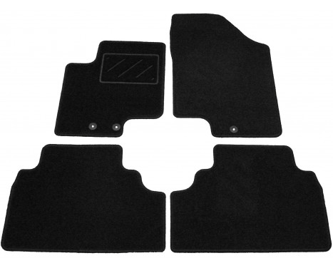 Car mats suitable for Kia Venga 2010- 4-piece