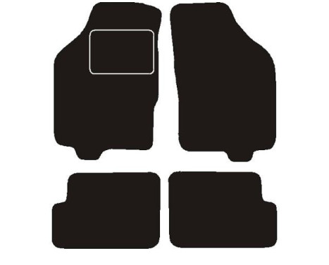 Car mats suitable for Lancia Ypsilon 2007 - 2010