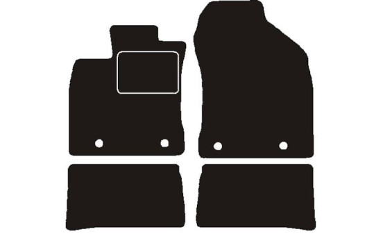 Car mats suitable for Lexus CT 200H Hybrid 2014 -