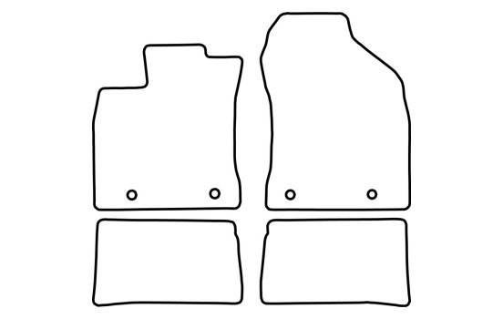 Car mats suitable for Lexus CT200H 2011-, Image 2