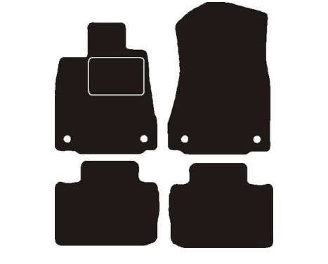 Car mats suitable for Lexus IS 2015 -