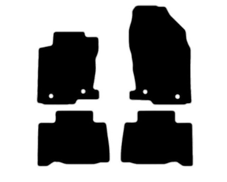 Car mats suitable for Lexus NX 300H 2015 -