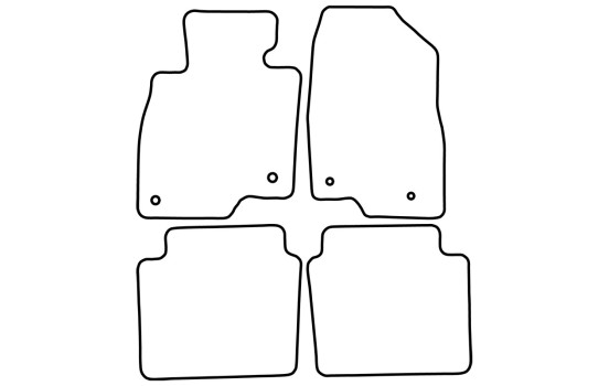 Car mats suitable for Mazda 6 Wagon 2016-, Image 2