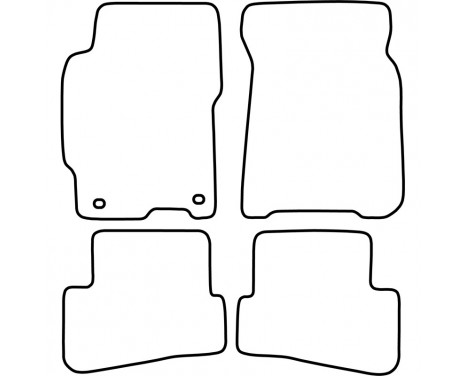 Car mats suitable for Mazda 626 1991-1994, Image 2