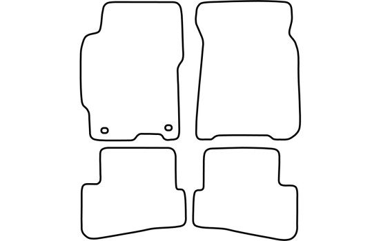 Car mats suitable for Mazda 626 1991-1994, Image 2