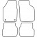 Car mats suitable for Mazda Demio 1998-2003, Thumbnail 2