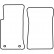 Car mats suitable for Mazda MX-5 1998-2005 2-piece, Thumbnail 3