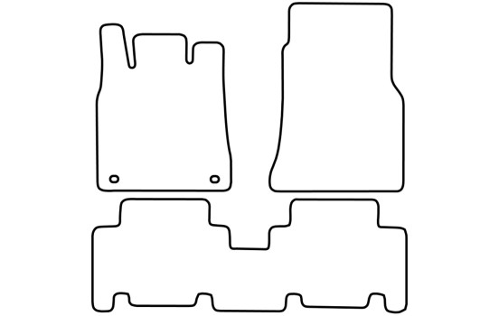 Car mats suitable for Mercedes A Class 2001-2004, Image 2