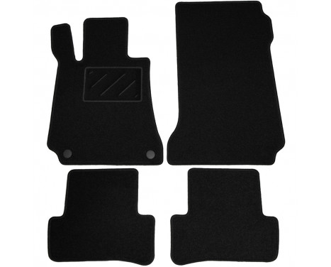 Car mats suitable for Mercedes-Benz C-Class W204 2007-2013