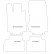 Car mats suitable for Mercedes-Benz S/SEW220 1999-2005 4th, Thumbnail 2