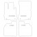Car mats suitable for Mercedes-Benz SEL W221 2006-2013 4th, Thumbnail 2