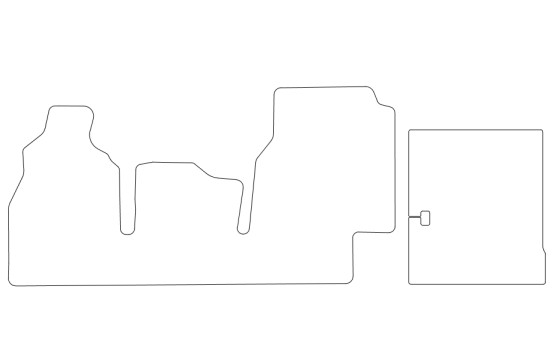 Car mats suitable for Mercedes-Benz Sprinter 1995-1999 stoe, Image 2