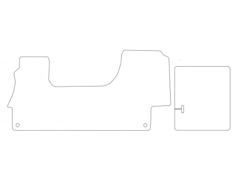 Car mats suitable for Mercedes-Benz Sprinter 1999-2006 2nd, Image 2