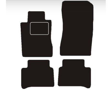 Car mats suitable for Mercedes-benz w219 CLS-class 2004 - 2010