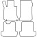 Car mats suitable for Mercedes E-Class W207 Coupe 2009-