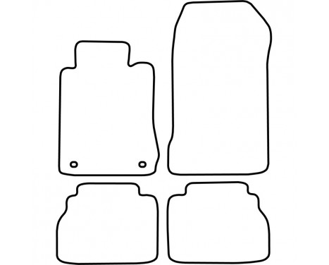 Car mats suitable for Mercedes E Class W210 1995-2002, Image 2