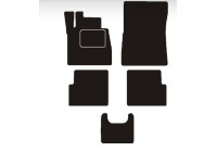 Car mats suitable for Mercedes G-Class 2012-2018