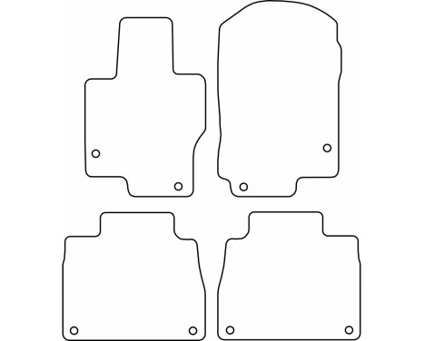Car mats suitable for Mercedes GLE II (W167) 2019-, Image 2