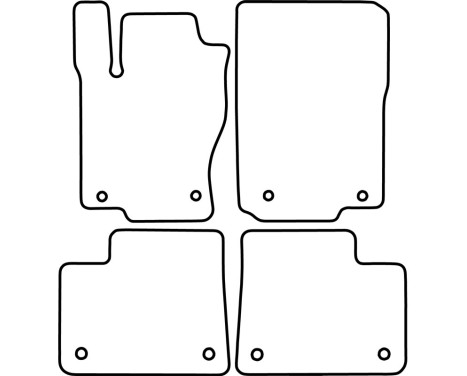 Car mats suitable for Mercedes ML W166 2012-, Image 3