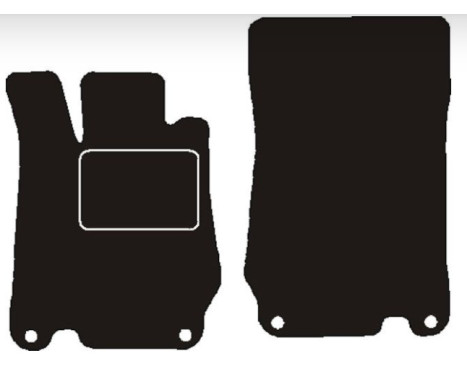 Car mats suitable for Mercedes SL 350 2002 - 2008