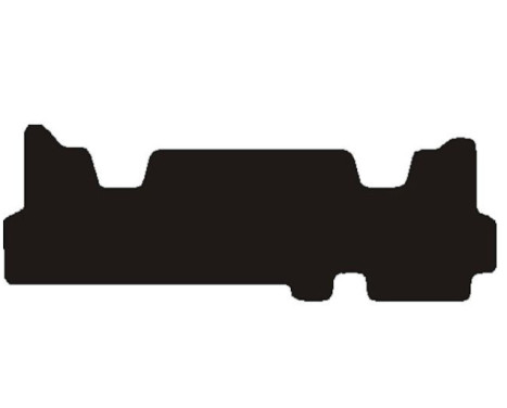Car mats suitable for Mercedes Sprinter W906 double cabin rear