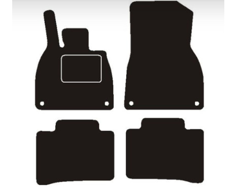 Car mats suitable for Mercedes v297 EQS 2021->