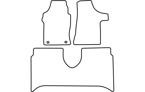 Car mats suitable for Mercedes Viano 2009-2014