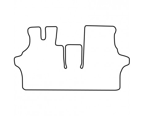 Car mats suitable for Mercedes Vito 1996-1999 (only for), Image 2