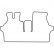 Car mats suitable for Mercedes Vito 1996-1999 (only for), Thumbnail 2