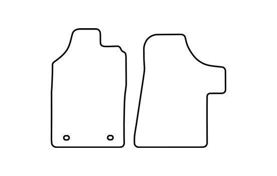 Car mats suitable for Mercedes Vito 2010-2013 (only for), Image 2