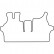 Car mats suitable for Mercedes Vito CDi 1999-2004 (only for), Thumbnail 2