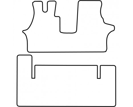Car mats suitable for Mercedes Vito V-class (only for), Image 2