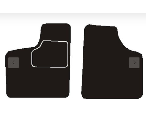 Car mats suitable for Microcar Virgo LV + RV