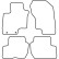 Car mats suitable for Mitsubishi Eclipse Cross 2017-, Thumbnail 2