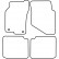 Car mats suitable for Mitsubishi Lancer 1992-1996, Thumbnail 2